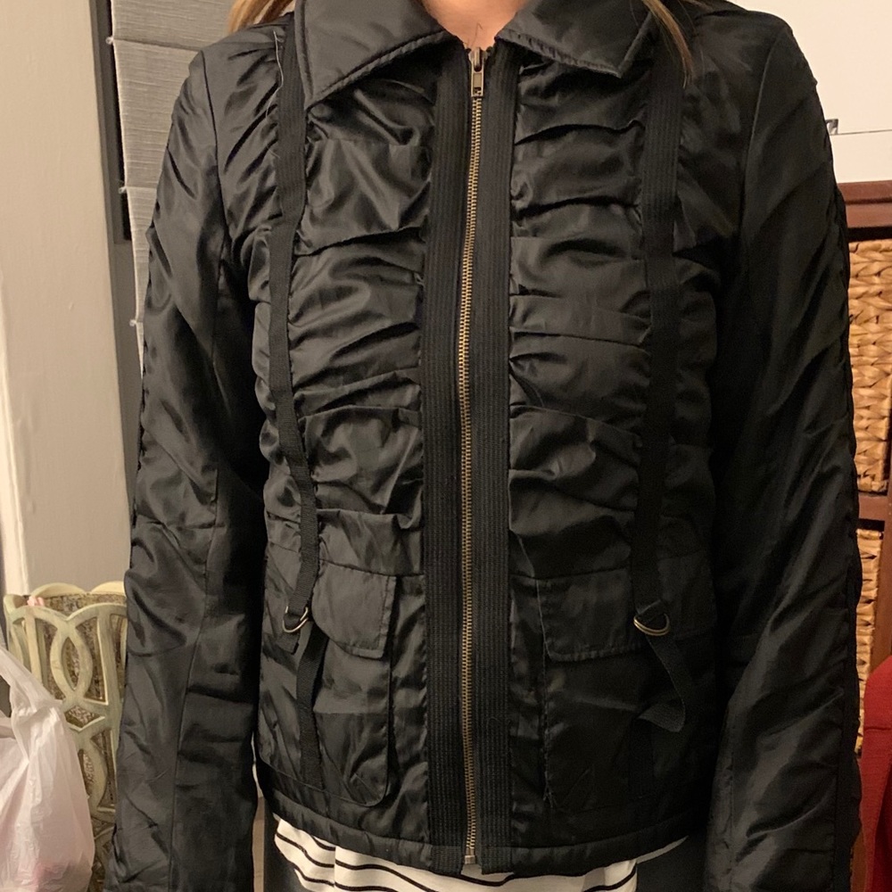 Black fall/spring jacket - Picture 7 of 7